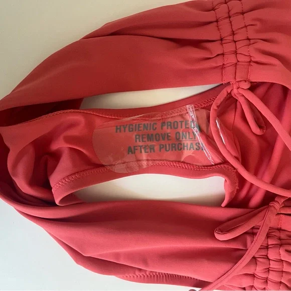 CALIA Women's Adjustable MidRise Ruched Side Swim Bottom XL Guava Pink
WSA23402 - Picture 6 of 10